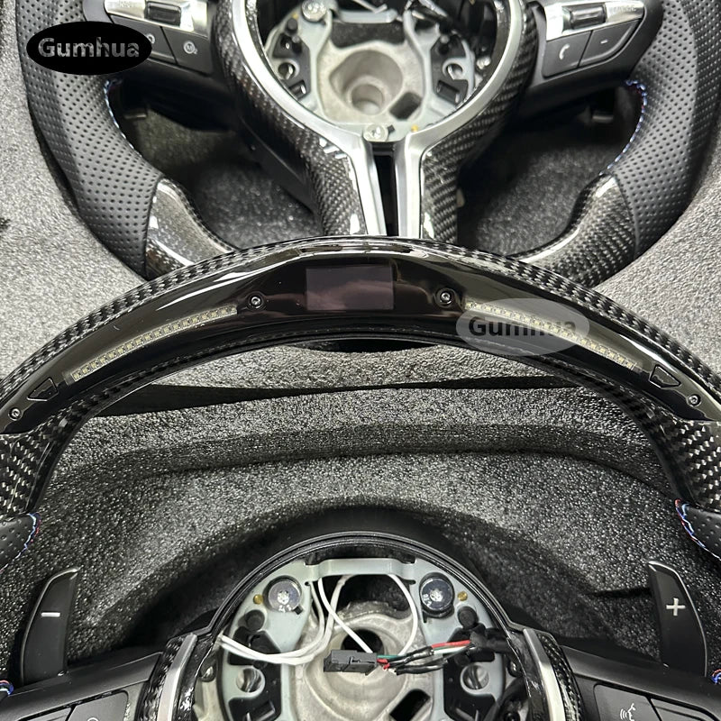 LuxRide™  M Sport LED Steering Wheel For M1 M2 M3 M4 M5 M6 F30 F31 F32 F35 F36 F48 F52 F01 F02 F03 F10 F11 F13 F15 F16 F20 F21 F22 F25 F23