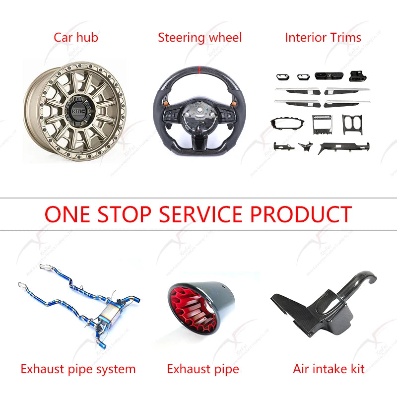 LuxRide™ 2016-2020 for Jaguar F-PACE Body Kit Carbon Fiber