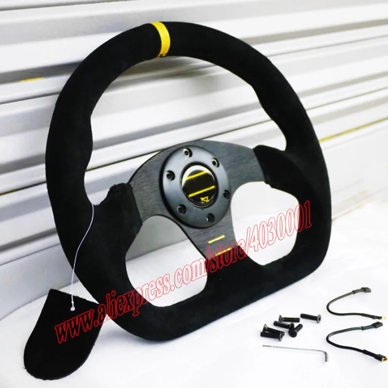LuxRide™   Universal 320MM 13'' Racing Car Steering Wheel High Quality