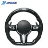 LuxRide™  LED M Sport Forged Carbon Fiber Leather Steering Wheel for for F30 F10 M5 F90 F20 X5 E70 X6 X6M E71 E46 M3 E39 E60 E92 M5 G20 X3