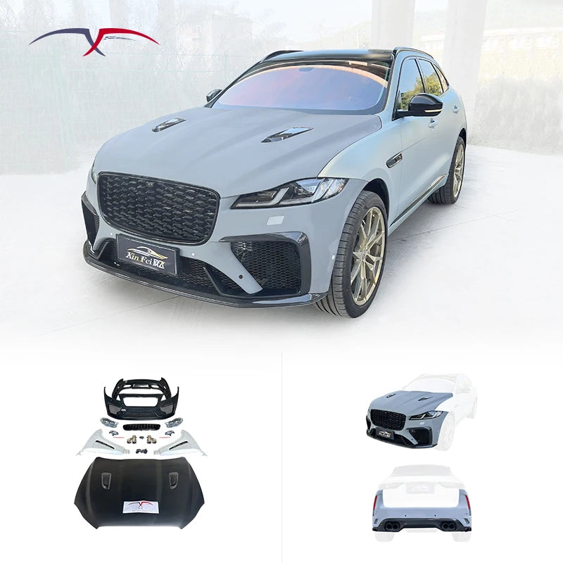 LuxRide™ 2016-2020 for Jaguar F-PACE Body Kit Carbon Fiber