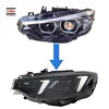 LuxRide™ BMW  4 Series F32 17-20  Headlight Dragon Tooth