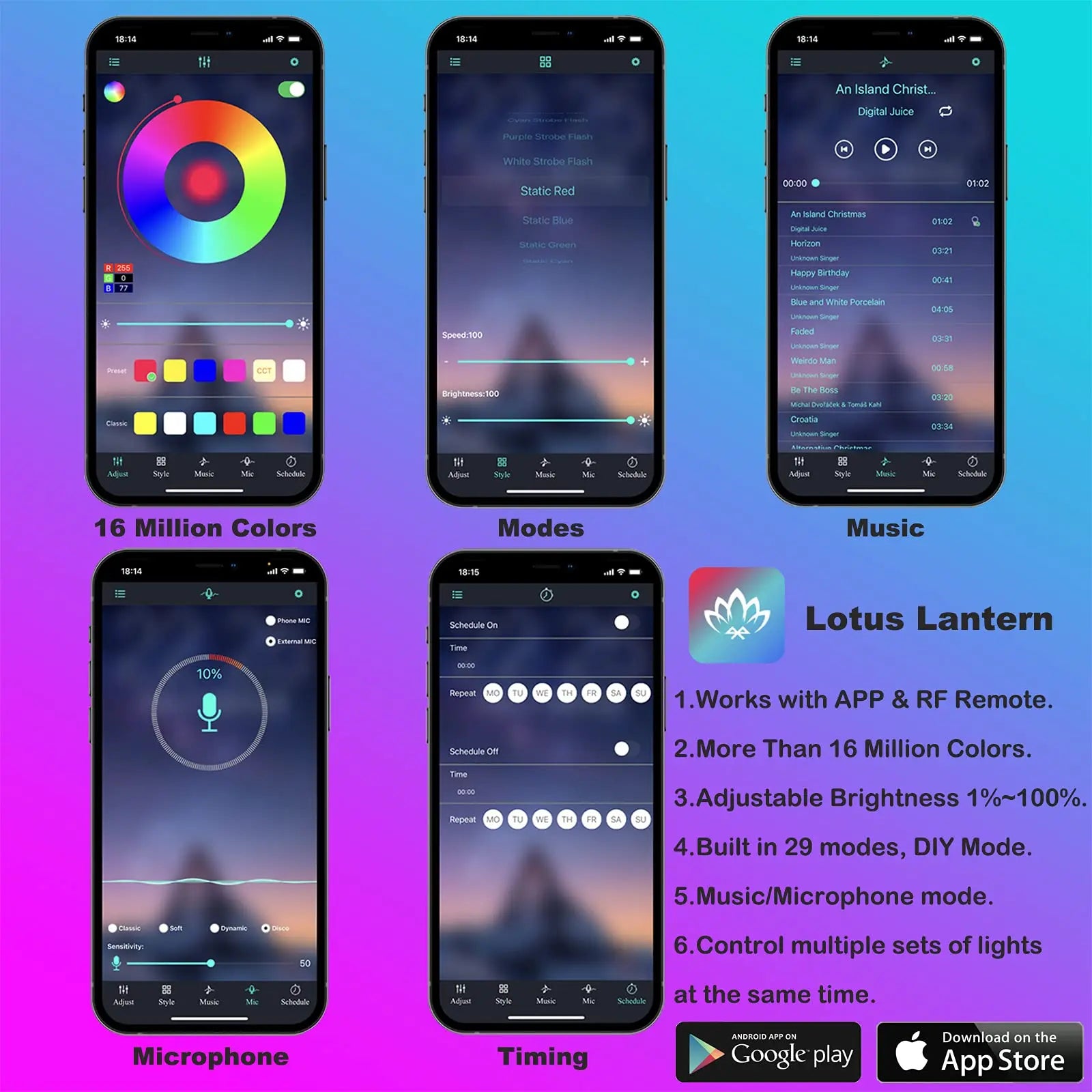 LuxRide™ Neon Ambient Light