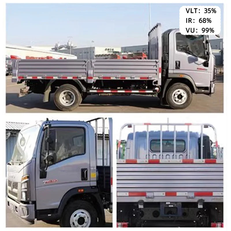 LuxRide™  car window film  black anti-peep privac