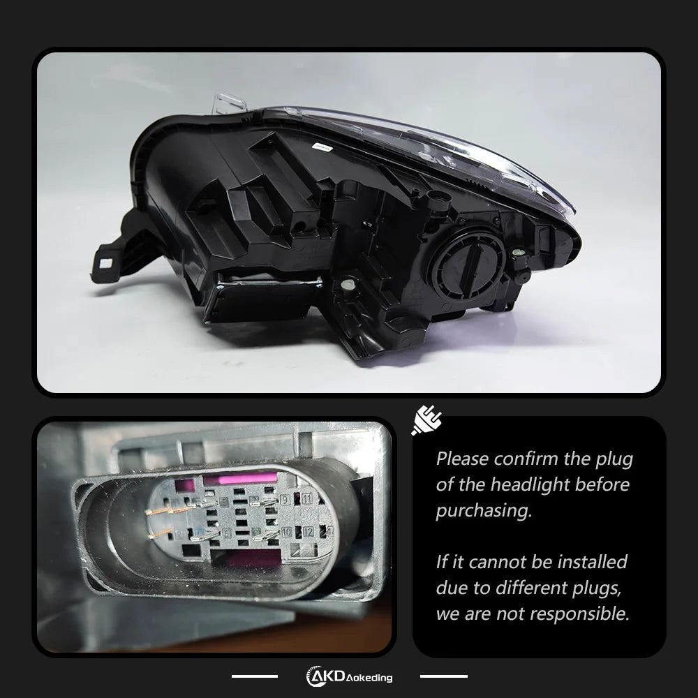 LuxRide™  Benz ML -class W164 LED Headlight 2012-2015