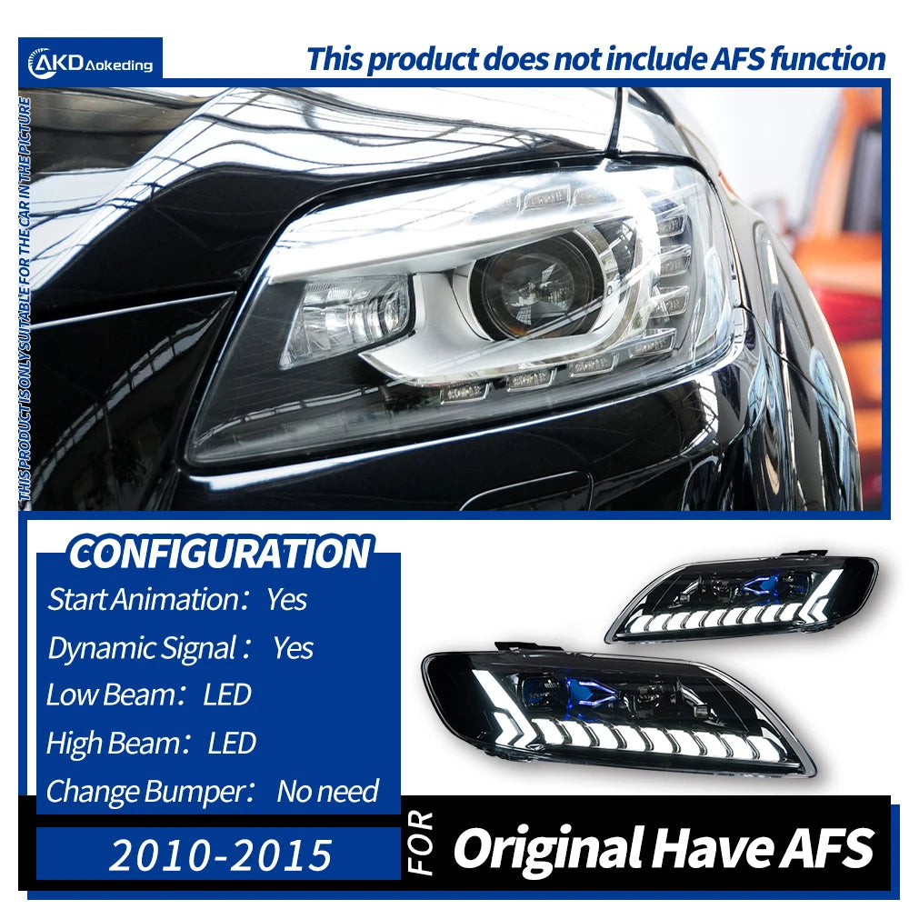 LuxRide™  Audi Q7 Headlights 2006-2015