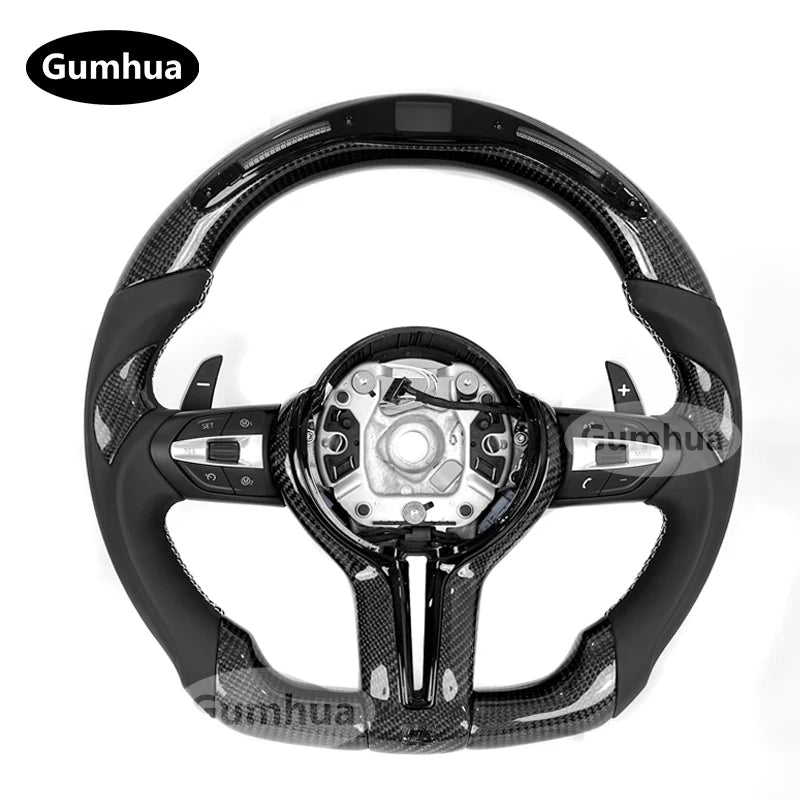 LuxRide™  M Sport LED Steering Wheel For M1 M2 M3 M4 M5 M6 F30 F31 F32 F35 F36 F48 F52 F01 F02 F03 F10 F11 F13 F15 F16 F20 F21 F22 F25 F23