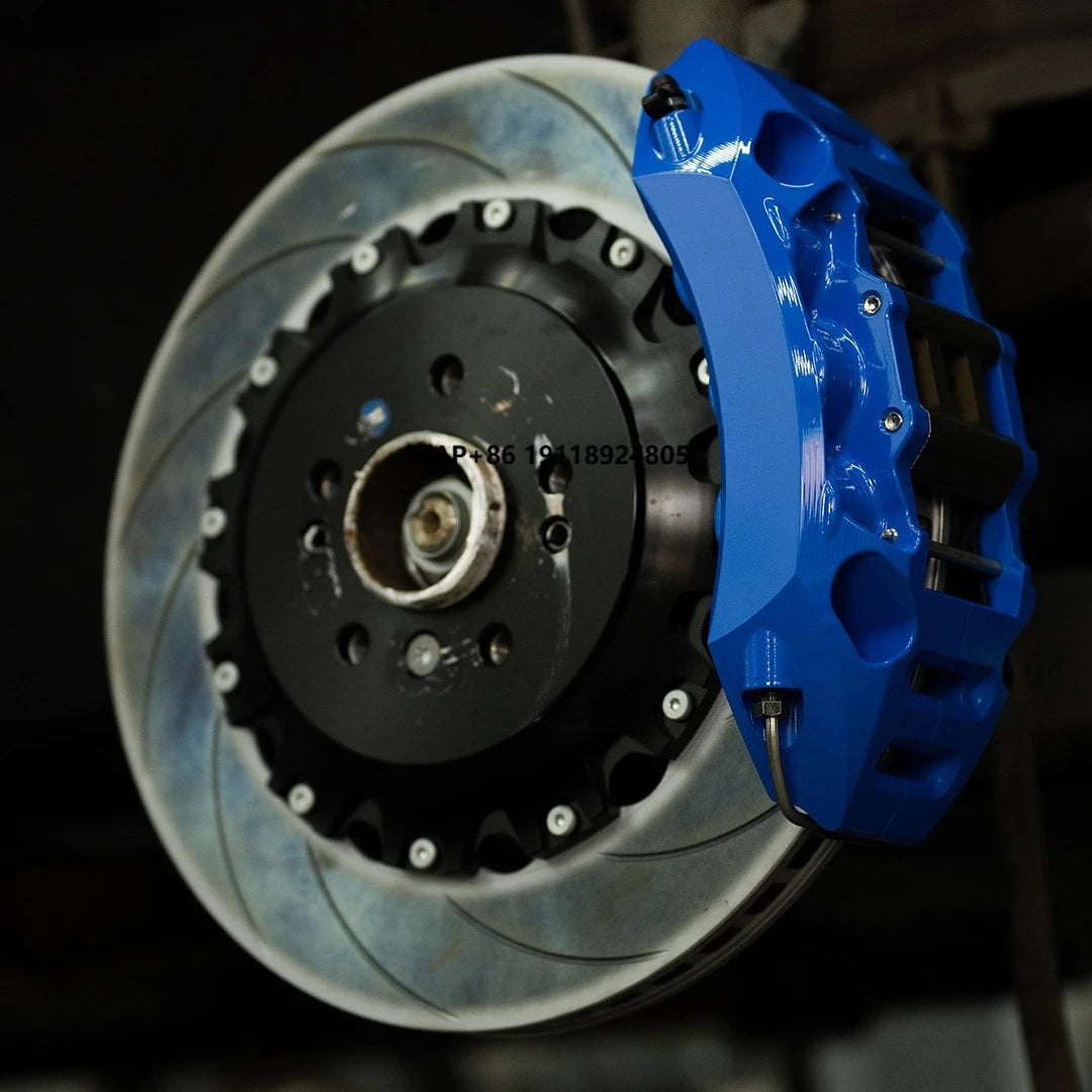 LuxRide™ Performance  Brake Systems 6 Piston Forged Calipers Big Brake Kit for VW Golf 7R MK6 GTI MK5 R32