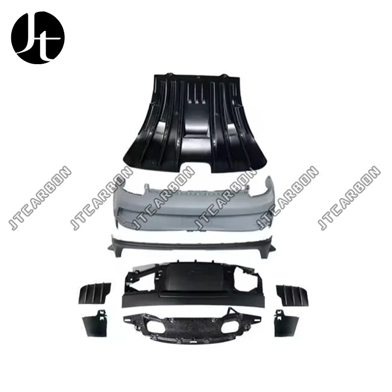 LuxRide™ Full Dry Carbon Fiber Body Kit For Porsche 911 992 Carrera 19-23 To GT3 Style