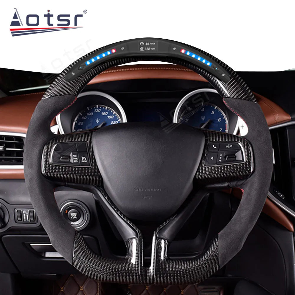 LuxRide™ LED Steering Wheel For Maserati Genral Racing
