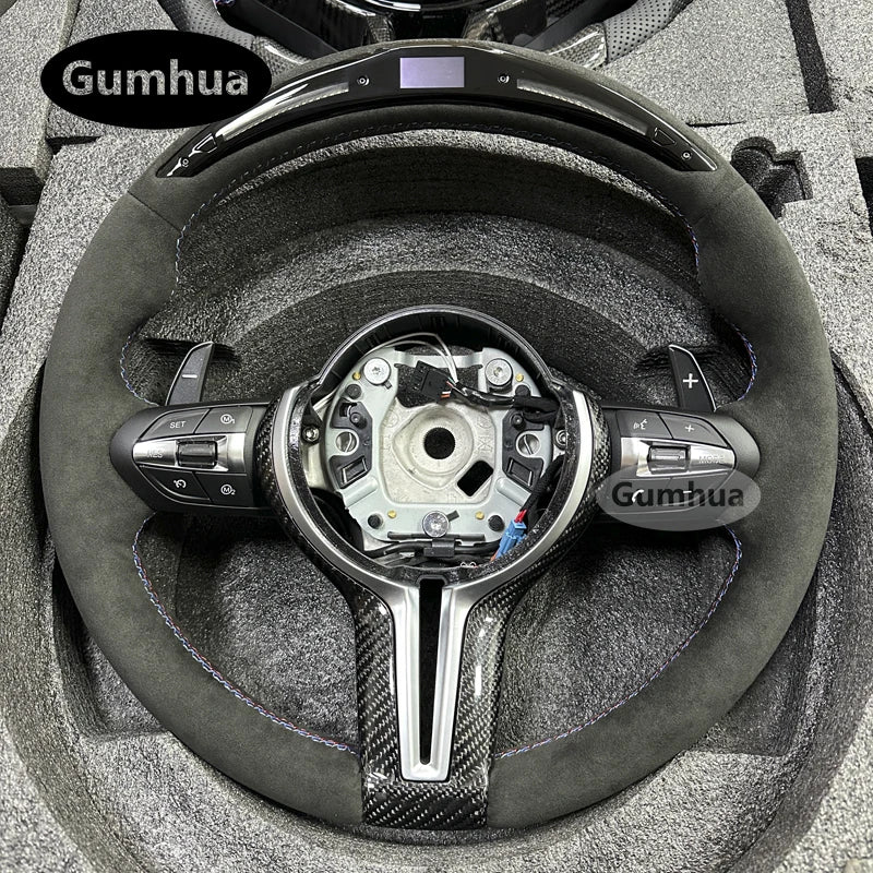 LuxRide™  M Sport LED Steering Wheel For M1 M2 M3 M4 M5 M6 F30 F31 F32 F35 F36 F48 F52 F01 F02 F03 F10 F11 F13 F15 F16 F20 F21 F22 F25 F23