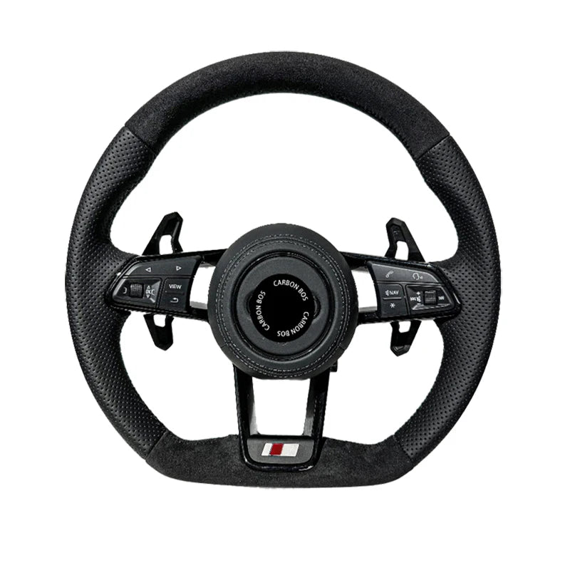 LuxRide™ Carbon Fiber Customized LED Steering Wheel for Audi A1 A2 A3 A4 A5 A6 A7 S3 RS3 S4 RS4 S5 RS5 S6 RS6 TT TTRS R8