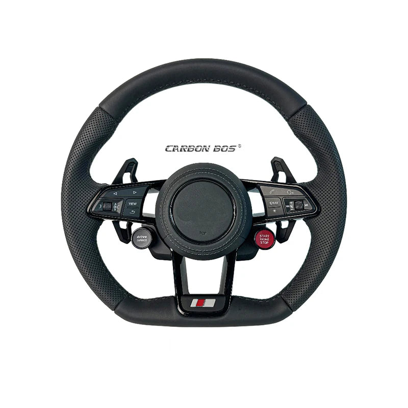 LuxRide™ Carbon Fiber Customized LED Steering Wheel for Audi A1 A2 A3 A4 A5 A6 A7 S3 RS3 S4 RS4 S5 RS5 S6 RS6 TT TTRS R8