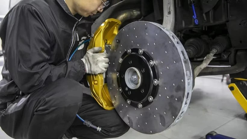 LuxRide™  Carbon Ceramic Brake CalipersG500, A4L A6L A8 RS8 RS6  A7,X5M, M3, M5