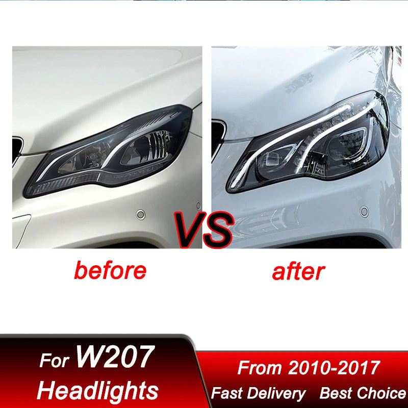 LuxRide™  Mercedes-Benz E class W207 coupe 2010-2017