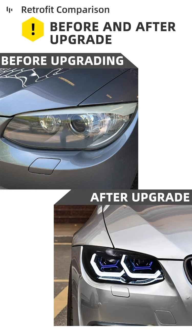 LuxRide™ BMWs M3 E93 E92 LCI 2011 2013  E93 Headlights