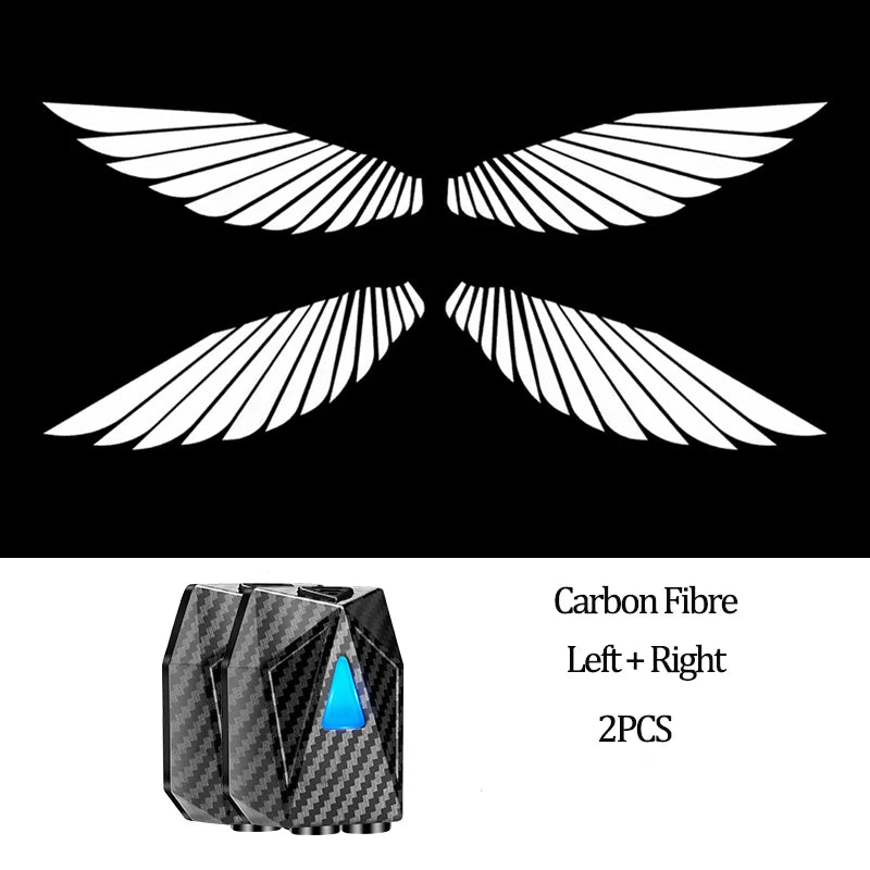 LuxRide™ Door Dynamic 3D Wings of Angels Projection Light