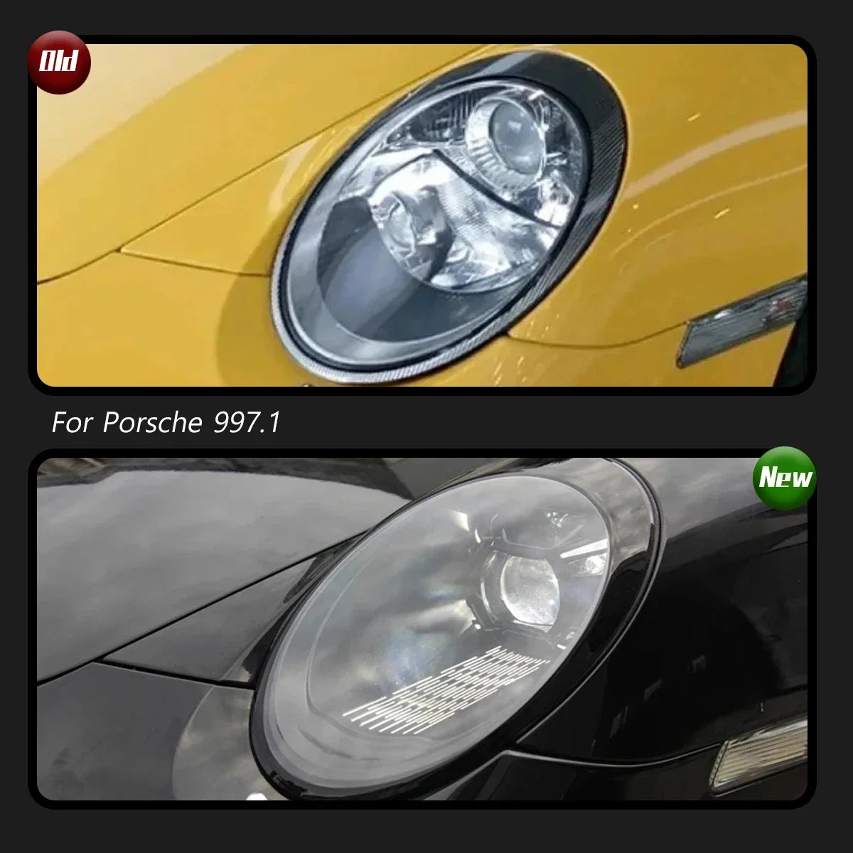 LuxRide™   Porsche 911 Headlight 997