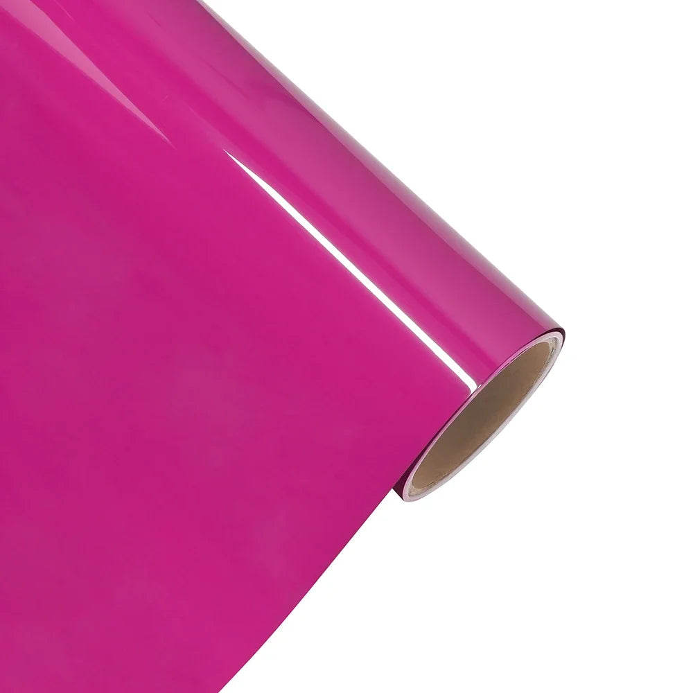 LuxRide™  Ultra Gloss Magenta Bubble Free Vinyl Film PET Auto DIY Decal Vehicle Body Self Adhesive