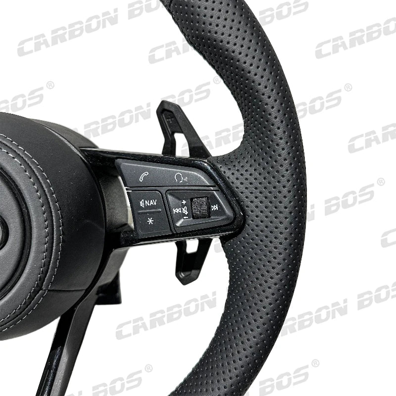 LuxRide™ Carbon Fiber Customized LED Steering Wheel for Audi A1 A2 A3 A4 A5 A6 A7 S3 RS3 S4 RS4 S5 RS5 S6 RS6 TT TTRS R8