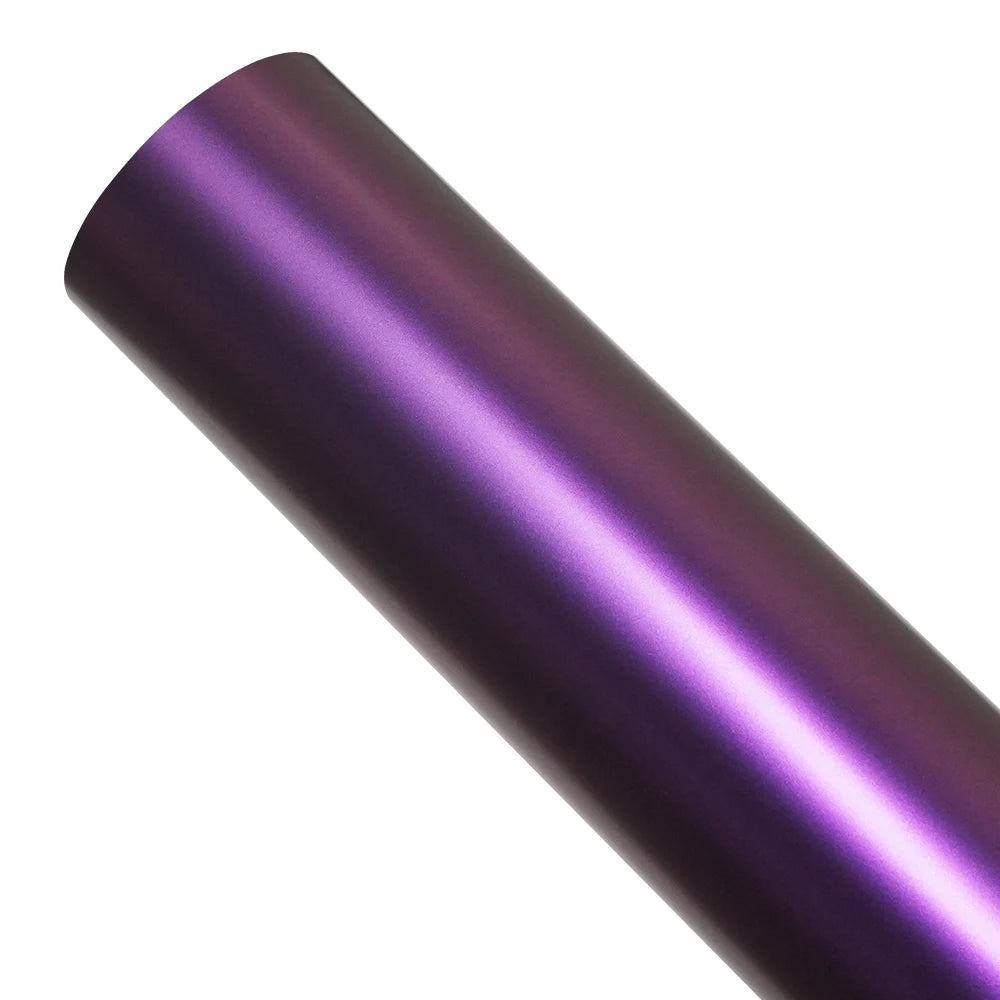 LuxRide™  Pearl Metal Purple Auto Wrapping Film Color Change Vinyl Film PET Bubble