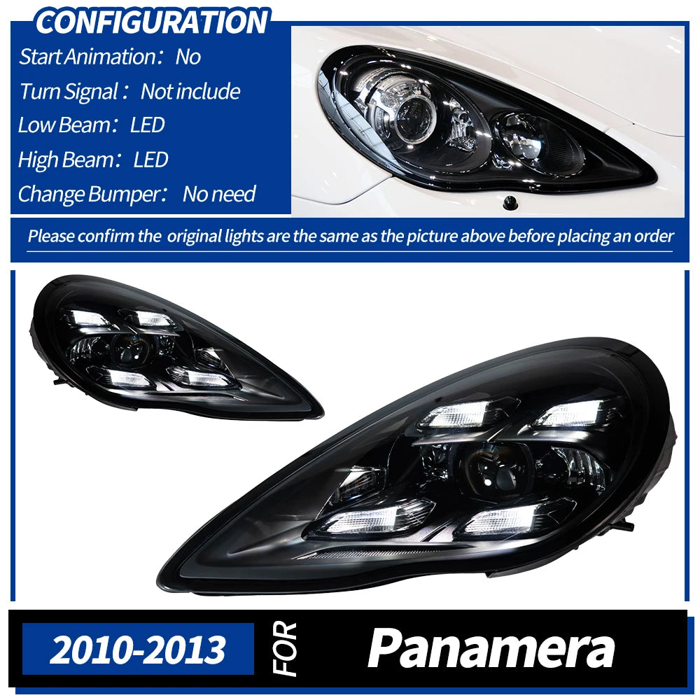 LuxRide™   Porsche Panamera LED Headlight 2010-2013