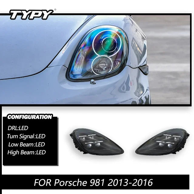 LuxRide™   2013-2023  Porsche Cayman 718 982 Headlight