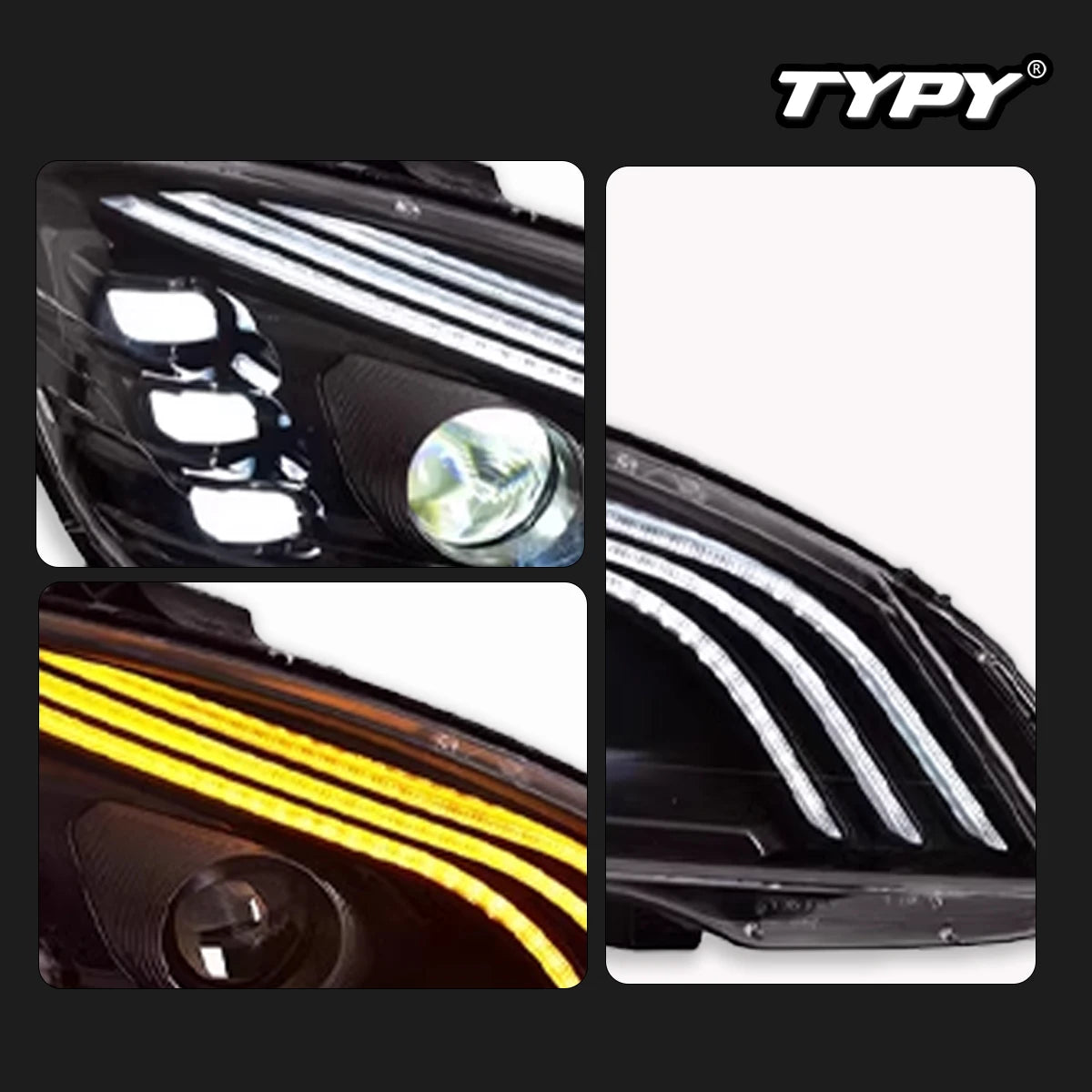 LuxRide™  Benz C Class W204 Headlight 2007-2010