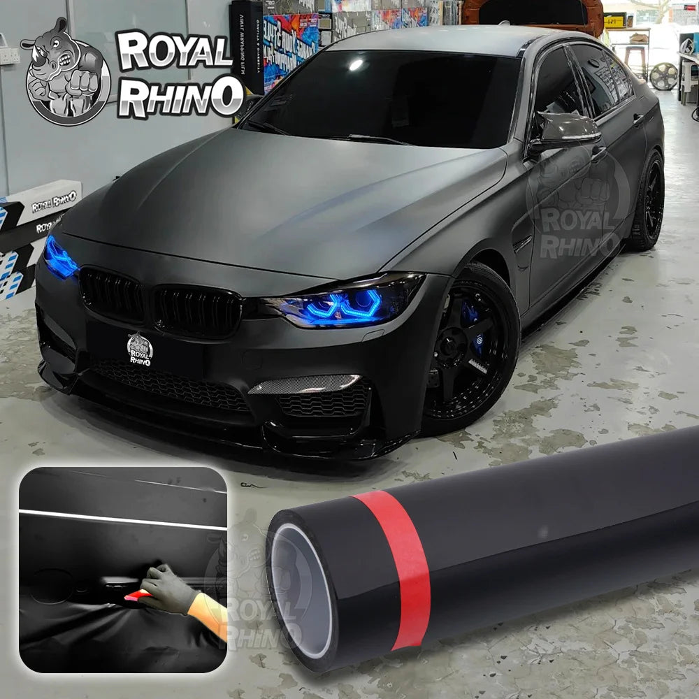 LuxRide™  PPF Matte Black Stain Matte Car Body Paint Protection Wrapping PPF Film