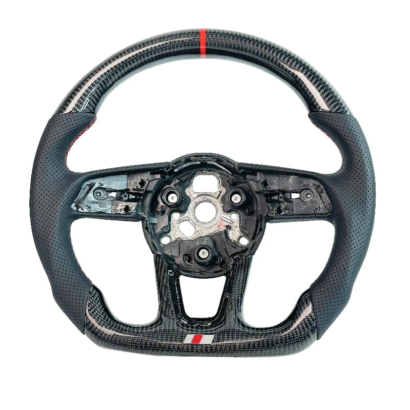 LuxRide™ Carbon Fiber Customized LED Steering Wheel for Audi A1 A2 A3 A4 A5 A6 A7 S3 RS3 S4 RS4 S5 RS5 S6 RS6 TT TTRS R8
