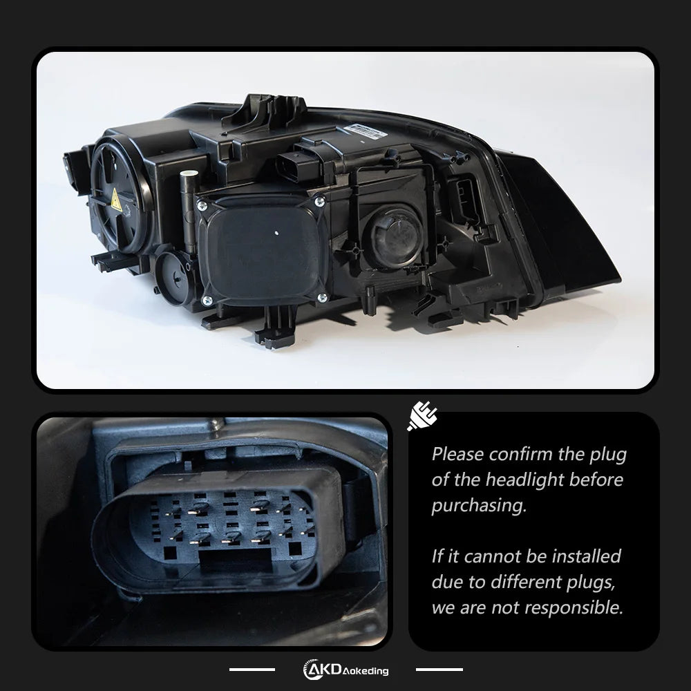 LuxRide™  AUDI A4 LED Headlights 2009-2012 A4L