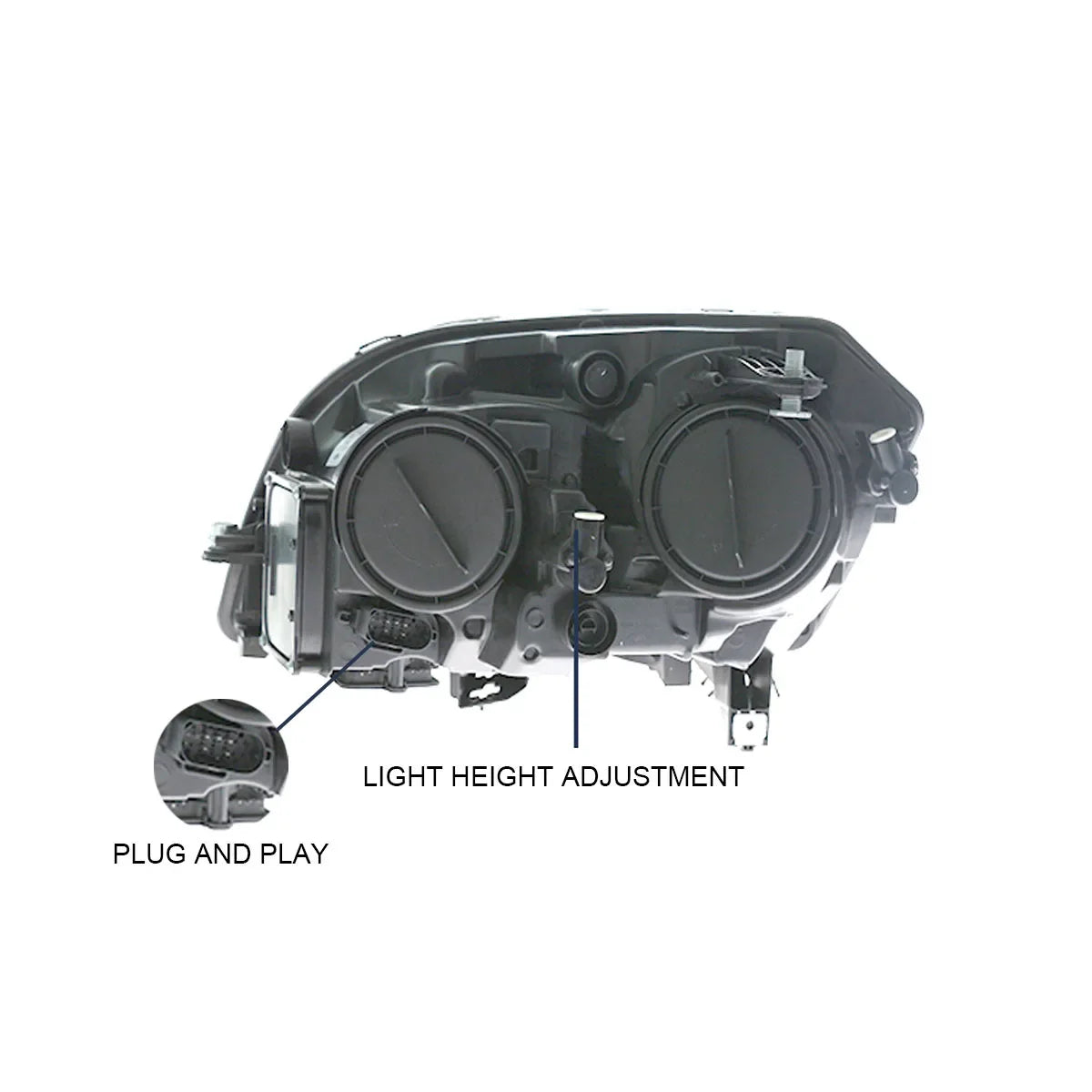 LuxRide™  Benz GLK X204 Headlights 2013-2015