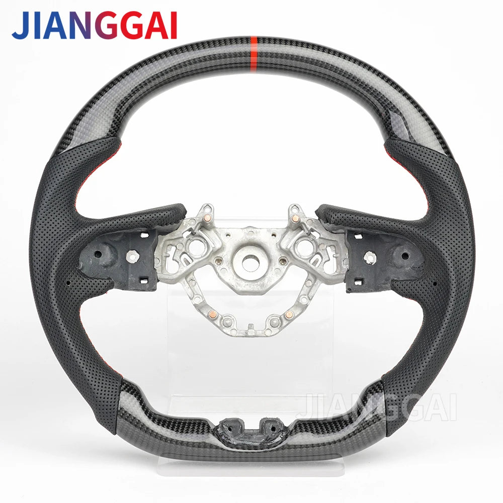 LuxRide™ LED Carbon Fiber Steering Wheel For Nissan GTR R35 2017-2024 Steering Wheel Upgraded Customized 2009-2016 Car Accessories