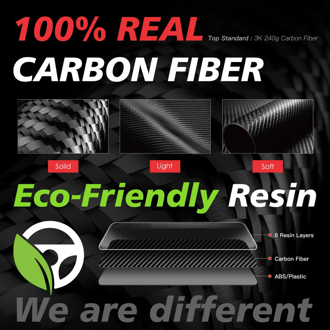 LuxRide™ LED Steering Wheel Customized  With Leather For Cadillac CTS CTS-V(2008-2012) SRX(2010-2012)