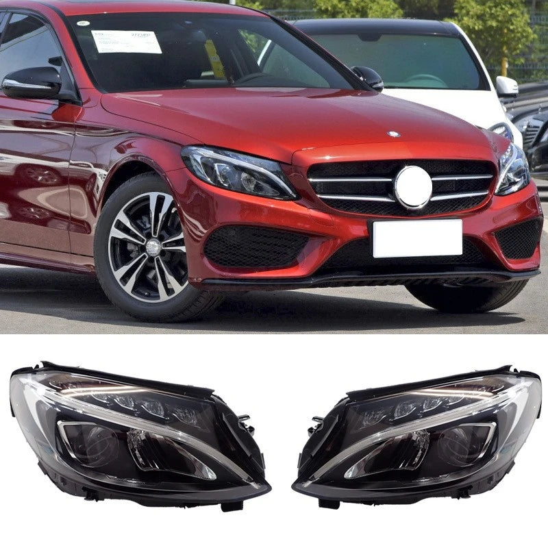 LuxRide™  Headlight  For 2015-2018 Mercedes-Benz C-Class W205 C180 C200