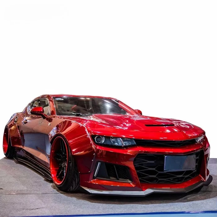 LuxRide™ Wide Body Kit for Chevrolet Camaro in MB Style Carbon Fiber