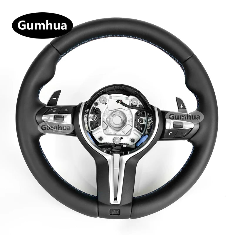 LuxRide™  Alcantara LED Steering Wheel For M3 M4M5 F30 F31 F32 F35 F36 F48 F52 F01 F02 F03 F10 F11 F13 F15 F16 F20 F21