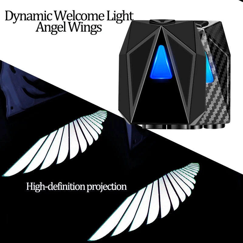LuxRide™ Door Dynamic 3D Wings of Angels Projection Light