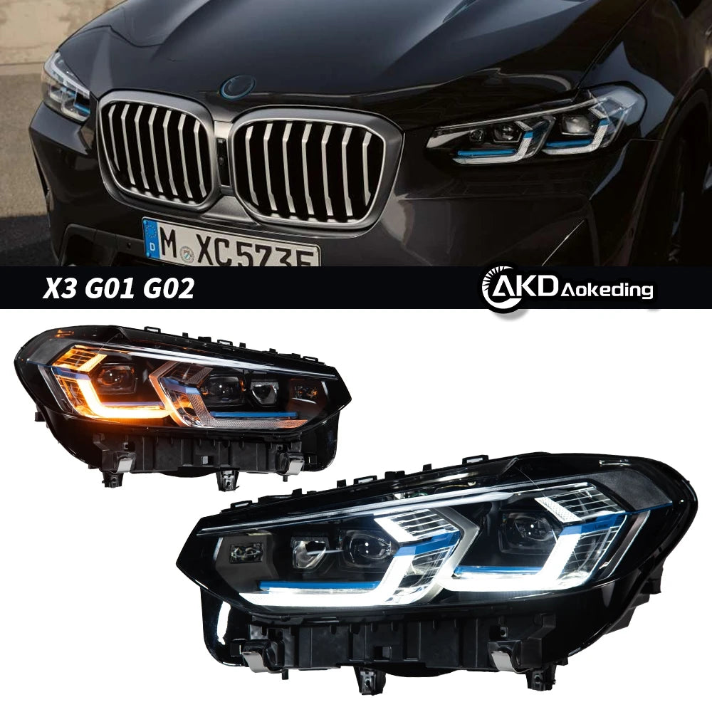 LuxRide™    Headlight  For  X3 G01 G08 2018-2021 Pre-LCI