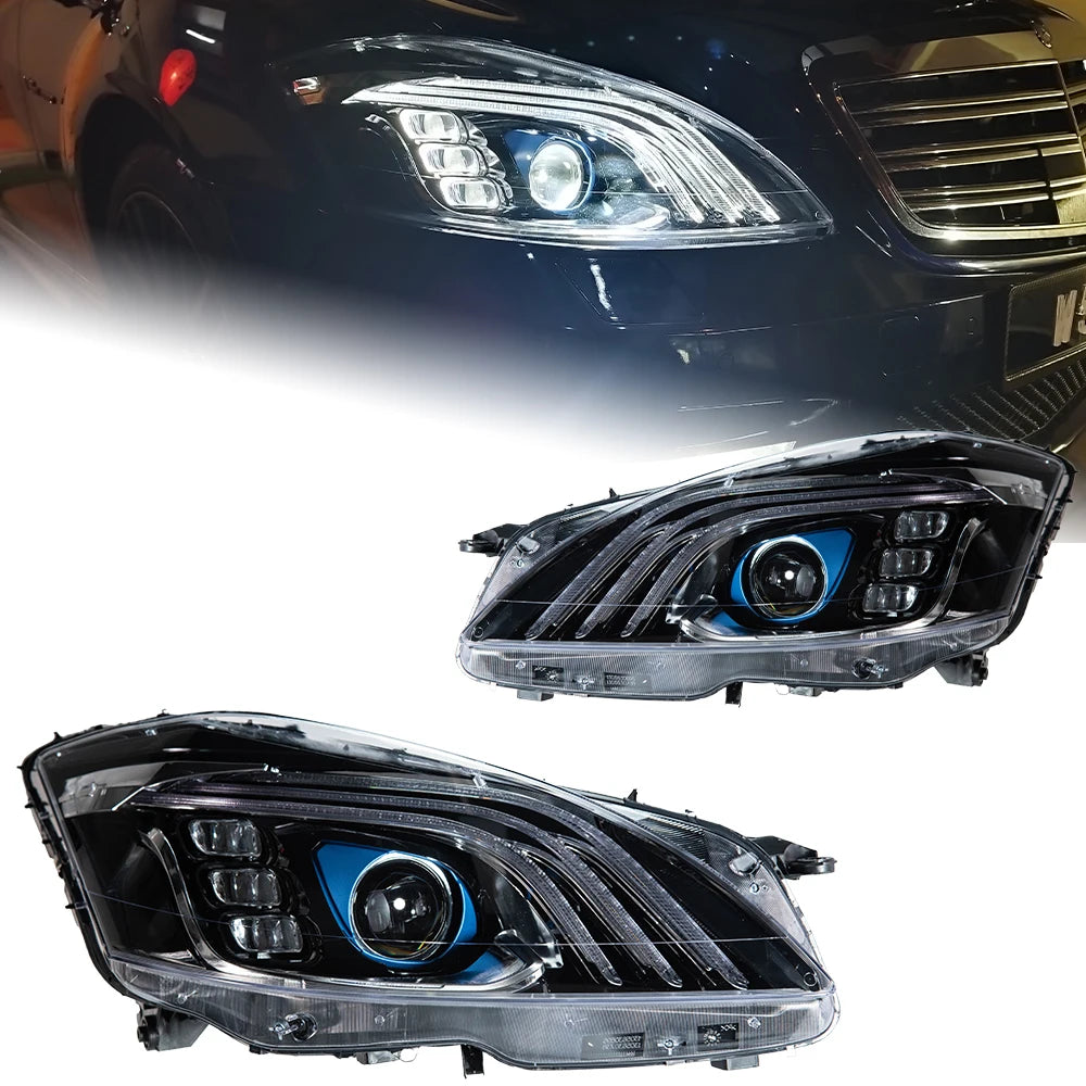 LuxRide™  Benz W221 Headlights 2006-2009 S300 S400