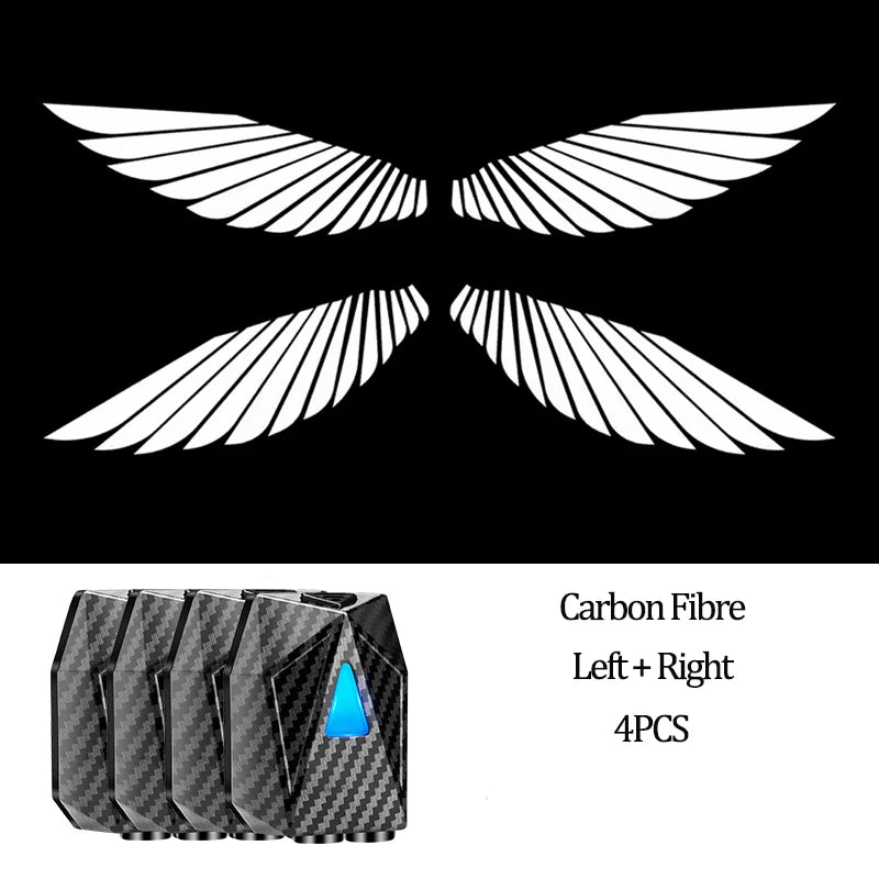 LuxRide™ Door Dynamic 3D Wings of Angels Projection Light