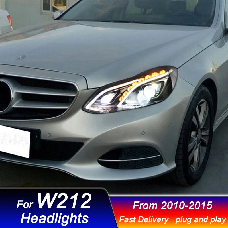 LuxRide™  Headlights For Mercedes-Benz E Class W212 2010-2015