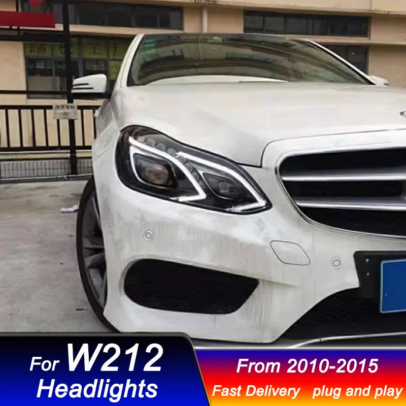 LuxRide™  Headlights For Mercedes-Benz E Class W212 2010-2015