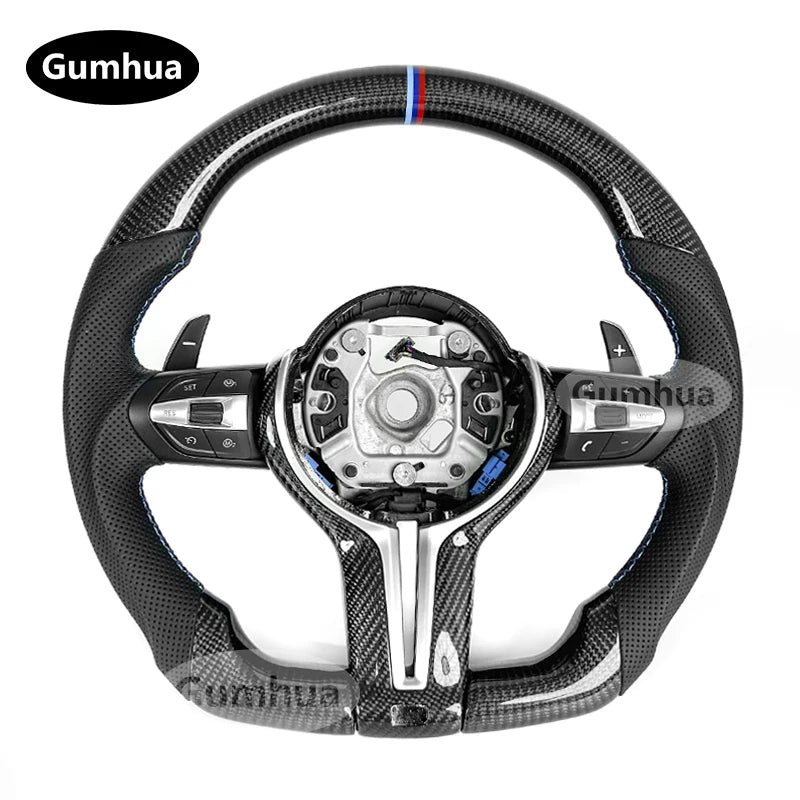 LuxRide™  M Sport LED Steering Wheel For M1 M2 M3 M4 M5 M6 F30 F31 F32 F35 F36 F48 F52 F01 F02 F03 F10 F11 F13 F15 F16 F20 F21 F22 F25 F23