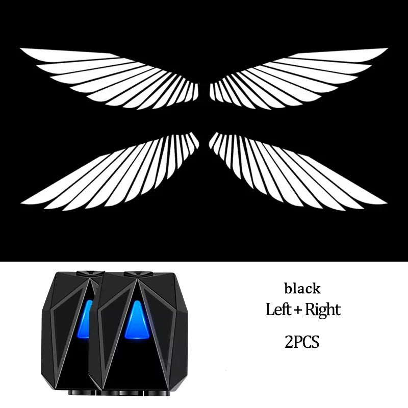 LuxRide™ Door Dynamic 3D Wings of Angels Projection Light