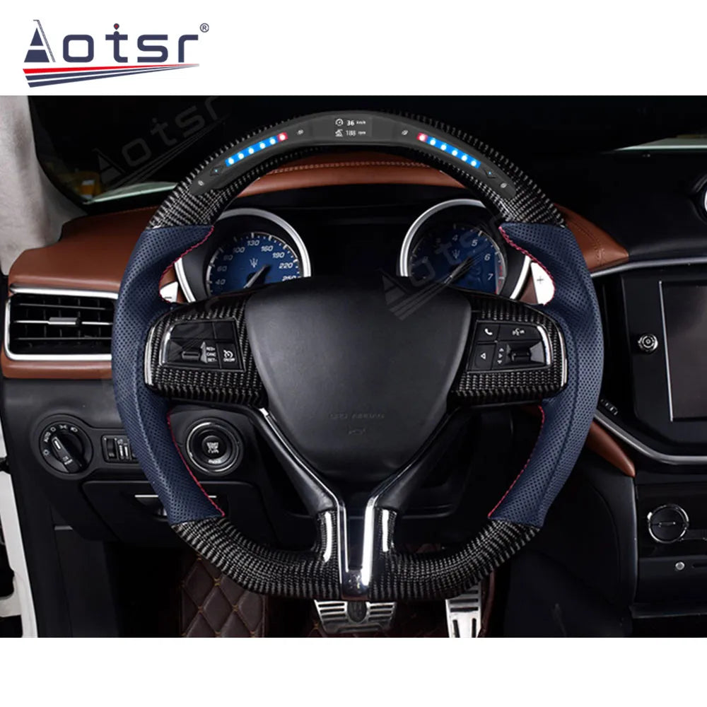 LuxRide™ LED Steering Wheel For Maserati Genral Racing