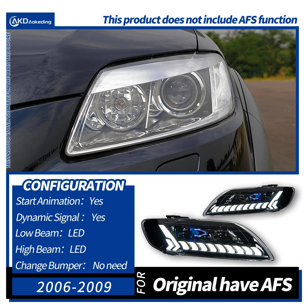 LuxRide™  Audi Q7 Headlights 2006-2015