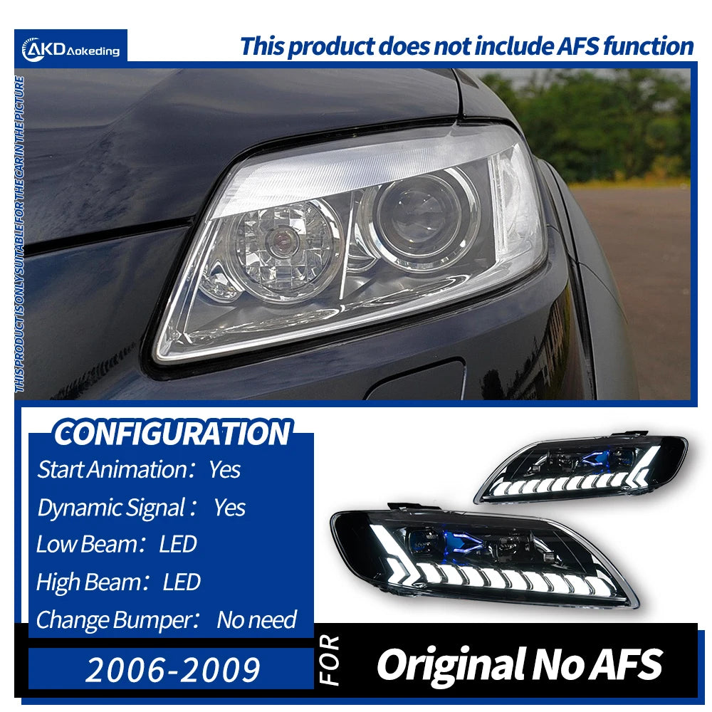LuxRide™  Audi Q7 Headlights 2006-2015